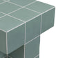 Alma Tile Concrete Indoor/Outdoor Side Table - Green