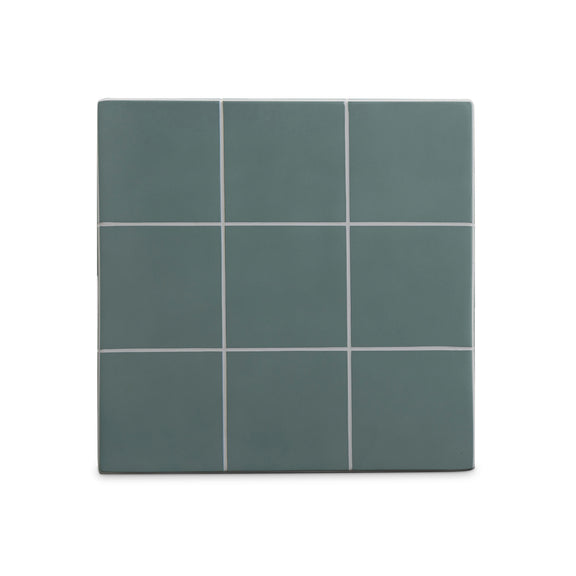 Alma Tile Concrete Indoor/Outdoor Side Table - Green