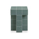Alma Tile Concrete Indoor/Outdoor Side Table - Green