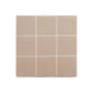 Alma Tile Concrete Indoor/Outdoor Side Table - Taupe