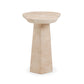 Zaya Rose Faux Marble Indoor/Outdoor Concrete Side Table