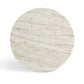 Asta Faux Travertine Indoor/Outdoor Concrete Side Table