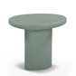 Jade Concrete Indoor/Outdoor Side Table - Green
