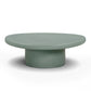 Jade Concrete Indoor/Outdoor Coffee Table (28"-34") - Green / Large