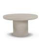 Jade Concrete Indoor/Outdoor Coffee Table (28"-34") - Cream / Medium