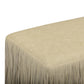 Shag Me 50" Performance Vegan Leather Bench - Tan