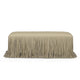 Shag Me 50" Performance Vegan Leather Bench - Tan