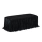 Shag Me 50" Performance Vegan Leather Bench - Black
