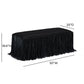 Shag Me 50" Performance Vegan Leather Bench - Black