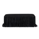 Shag Me 50" Performance Vegan Leather Bench - Black