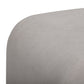 Desi Performance Velvet Ottoman - Taupe