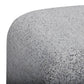Desi Woven Performance Fabric Ottoman - Black and White