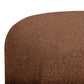 Desi Woven Performance Fabric Ottoman - Red