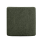 Desi Woven Performance Fabric Ottoman - Green