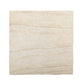 Roxanne 46" Faux Travertine Indoor/Outdoor Concrete Coffee Table