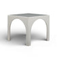 Tomlin 35" Square Mahjong Table - Cream
