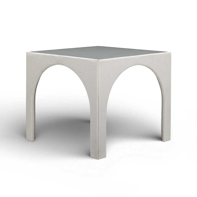 Tomlin 35" Square Mahjong Table - Cream
