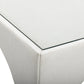 Tomlin 35" Square Mahjong Table - Cream