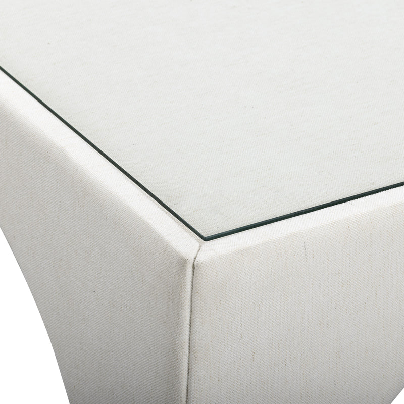 Tomlin 35" Square Mahjong Table - Cream