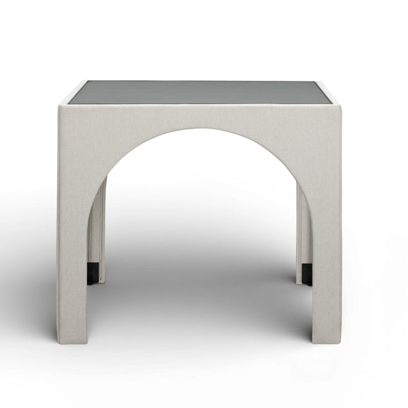 Tomlin 35" Square Mahjong Table - Cream