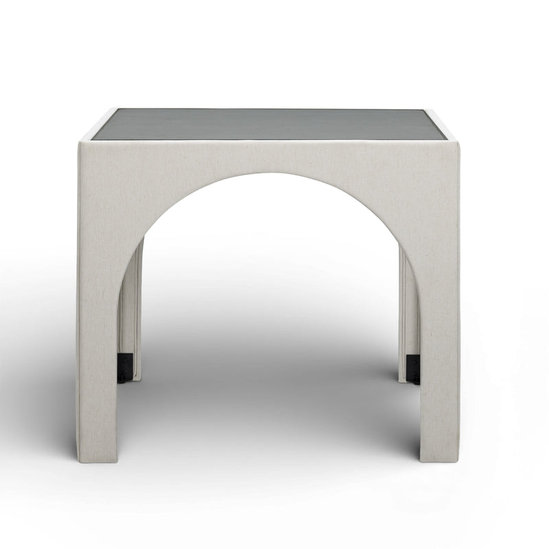 Tomlin 35" Square Mahjong Table - Cream