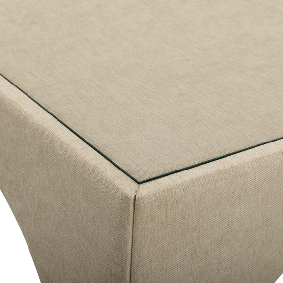 Tomlin 35" Square Mahjong Table - Tan