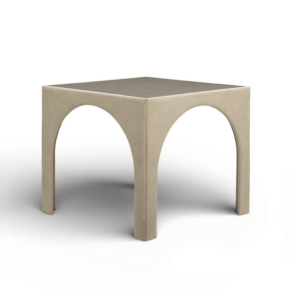 Tomlin 35" Square Mahjong Table - Tan