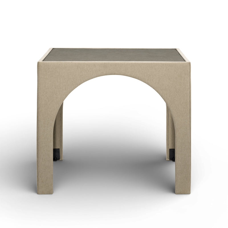 Tomlin 35" Square Mahjong Table - Tan