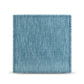 Tomlin Performance Chenille Game Table and Two Ottomans Set - Teal