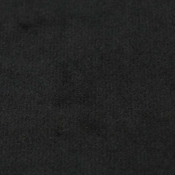 Zoe Black Velvet Storage Ottoman