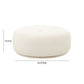 Fickle Cream Boucle Swivel Ottoman