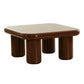 Memphis Chocolate Brown Coffee Table