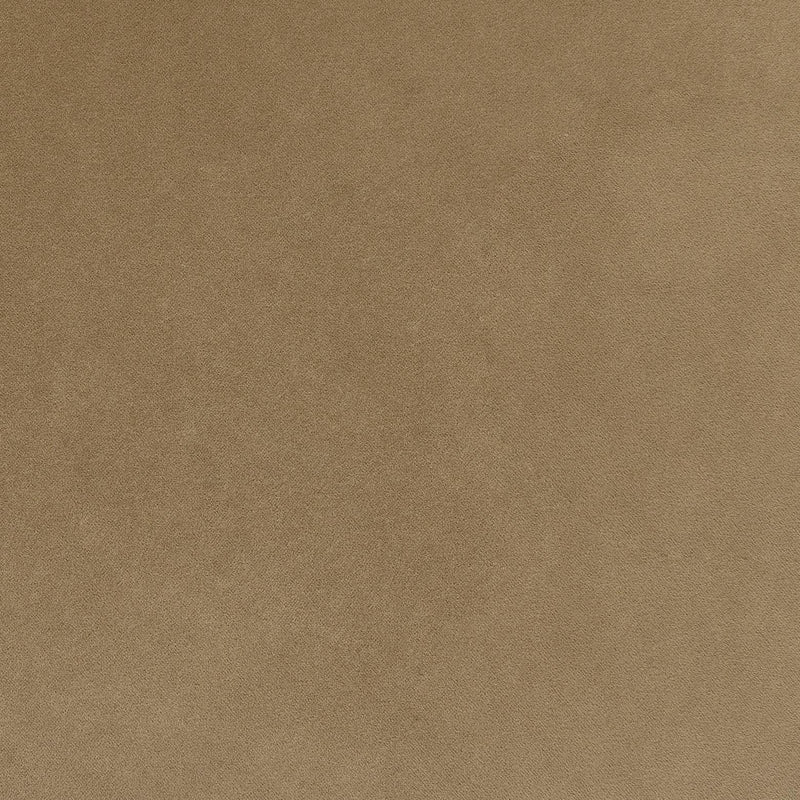 Stefanie Taupe Velvet Ottoman