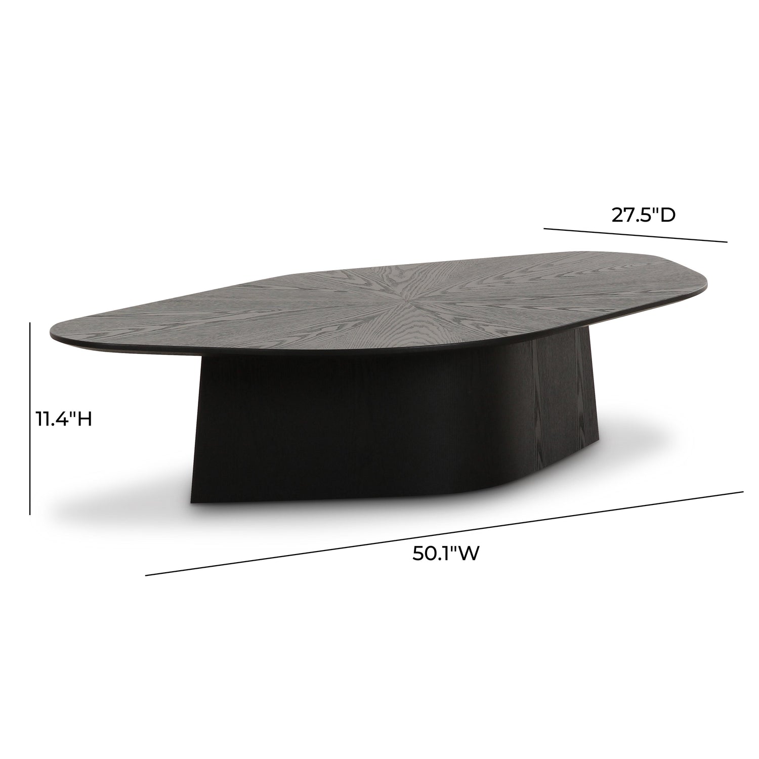 Roche Black Ash Nesting Coffee Table Set