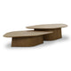 Roche Brown Ash Nesting Coffee Table Set