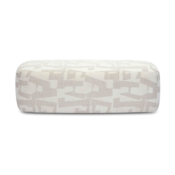 Graceland Cream Jacquard Bench