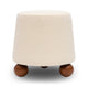 Jaine Cream Boucle Stool