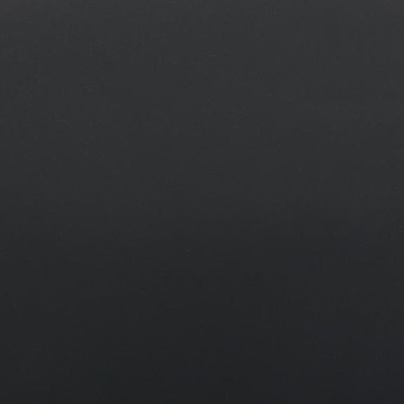 Shag Me Black Performance Vegan Leather Ottoman