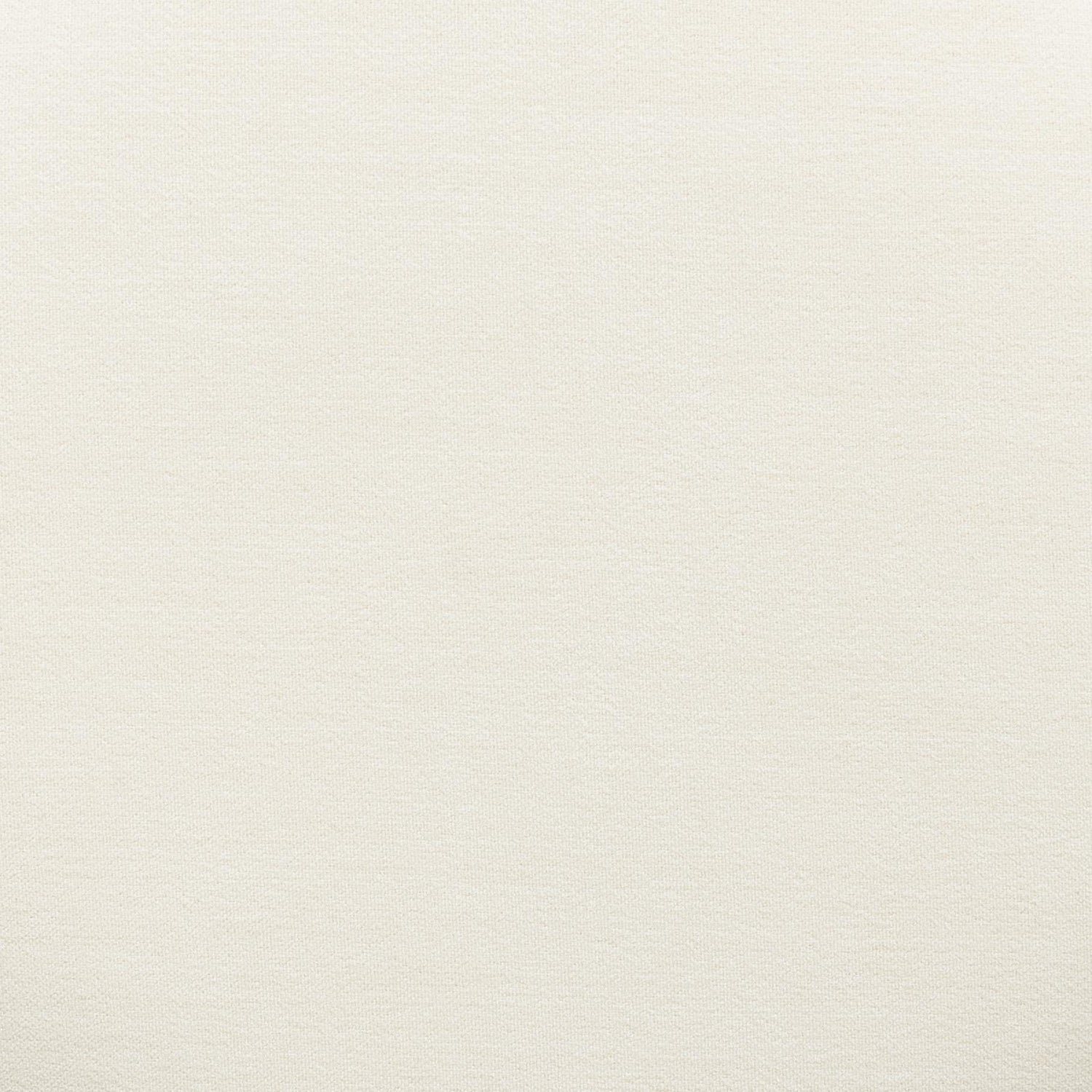 Dex Cream Upcycled Fabric Ottoman