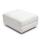 Perry Cream Chenille Modular Ottoman