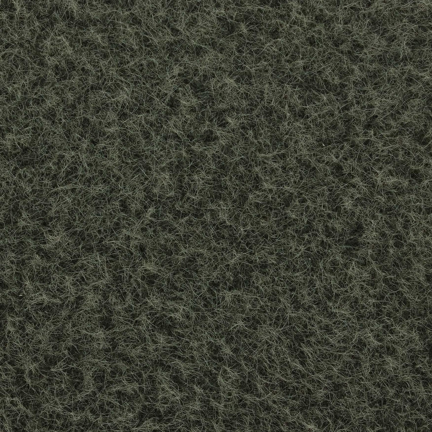 Jaine Forest Green Loose Mohair Large Ottoman