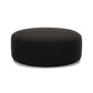 Broohah Black Boucle Ottoman
