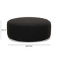 Broohah Black Boucle Ottoman