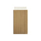 Paige 56" Natural Oak 2-Drawer Console Desk