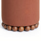 Dex Performance Vegan Mohair Ottoman - Bronze