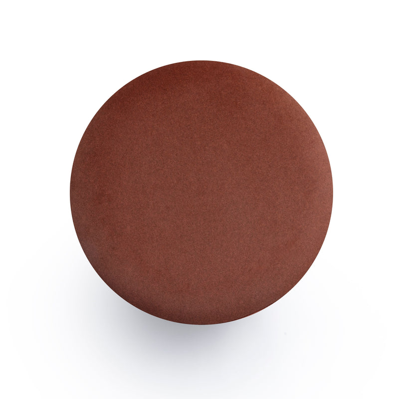 Dex Performance Vegan Mohair Ottoman - Bronze