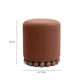 Dex Performance Vegan Mohair Ottoman - Bronze