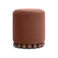 Dex Performance Vegan Mohair Ottoman - Bronze