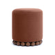 Dex Performance Vegan Mohair Ottoman - Bronze