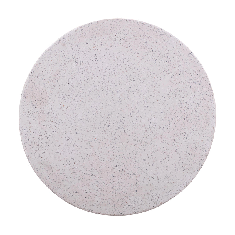 Terrazzo Light Speckled Side Table